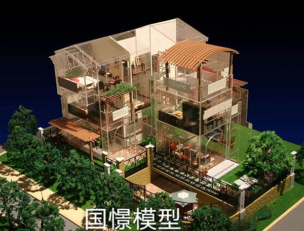 岑溪市建筑模型