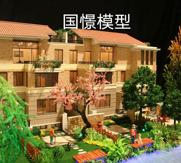 岑溪市建筑模型